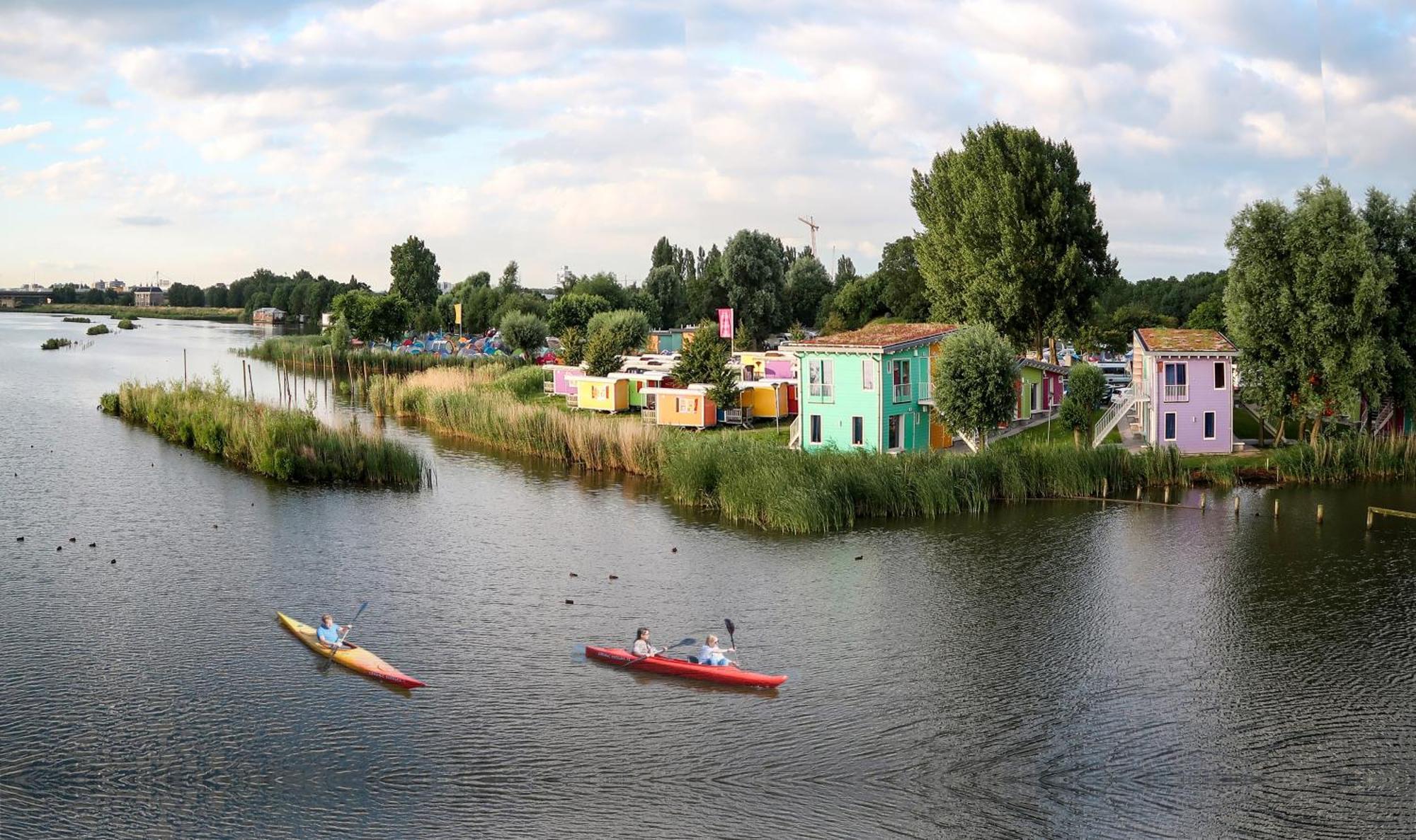 Camping Zeeburg Amsterdam Hotel Exterior photo