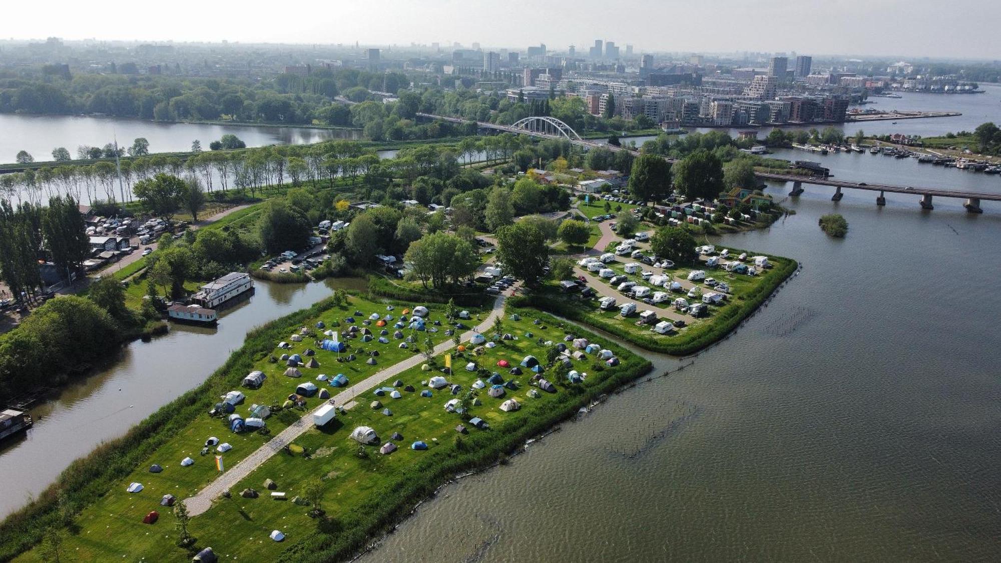 Camping Zeeburg Amsterdam Hotel Exterior photo